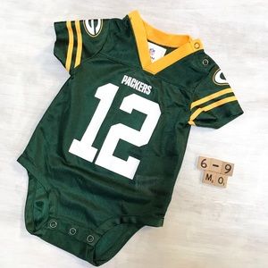 Green Bay Packers Rodgers Jersey | 6-9 Mo Onesie